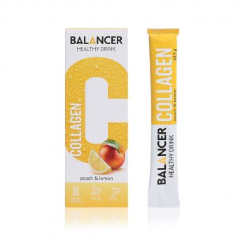 Напиток Balancer Collagen со вкусом «Персик — лимон», 10 стиков — фото 1